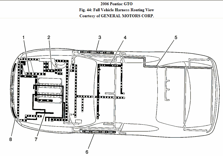GTO 2005-2006 Wiring Information